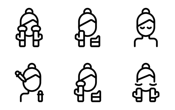 Face beauty treatment line