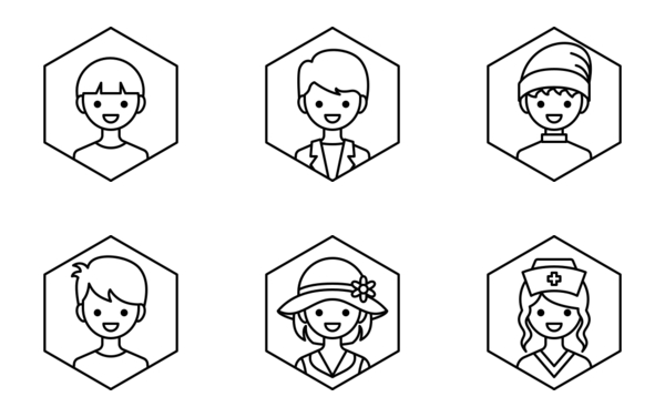 hexagon avatar