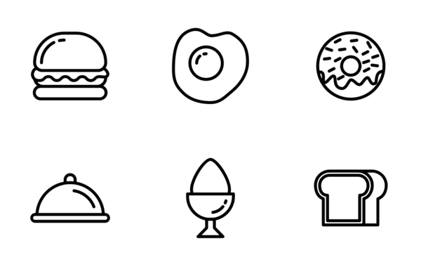 food icon set