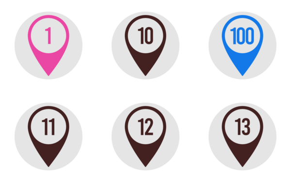 Location Number 1 to 100 Location Number 1 to 100