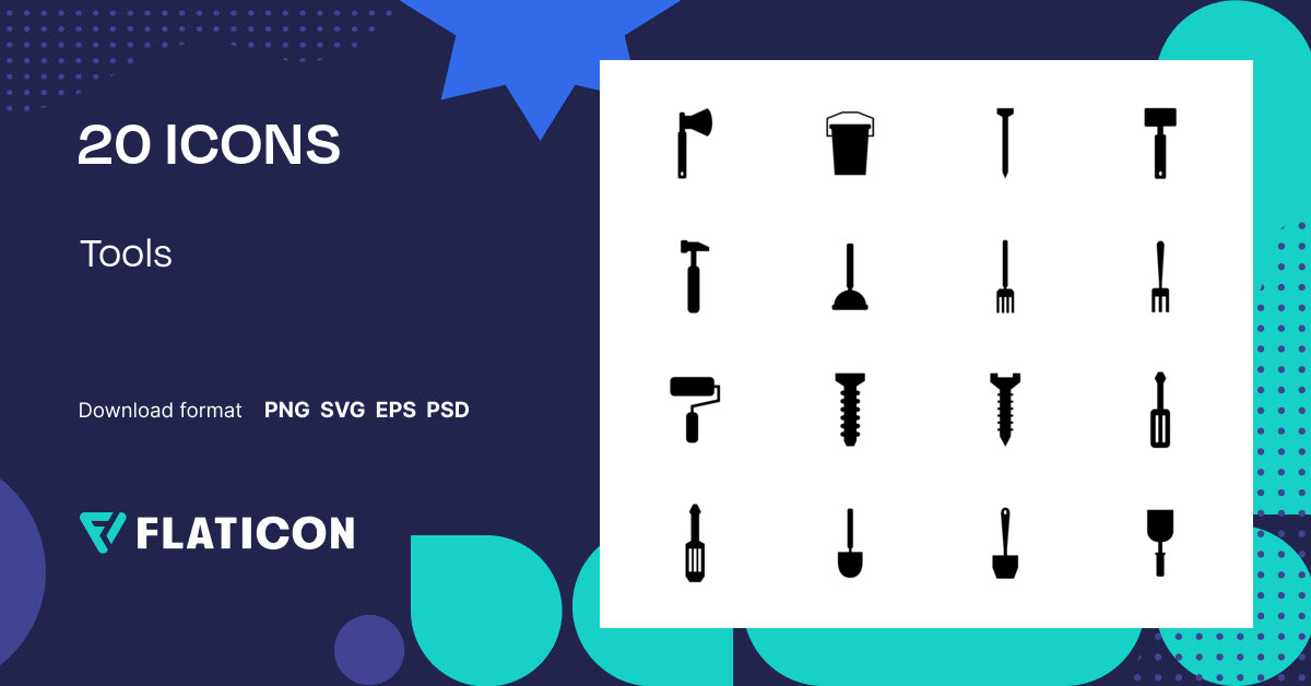 Tools Icon Pack Black Fill Svg Icons