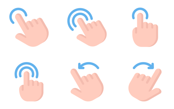 touch gestures