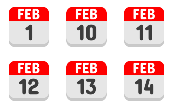 february calendar