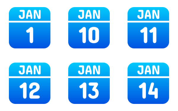 january calendar