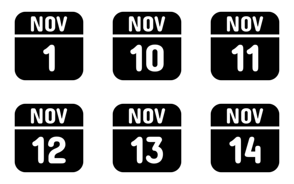 november calendar