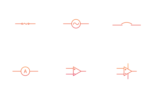 electrical circuit symbols