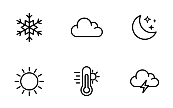 weather icon set20