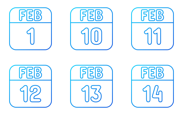 february calendar