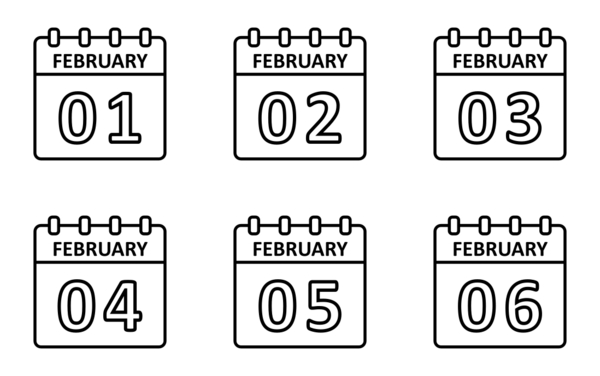 calendar of february