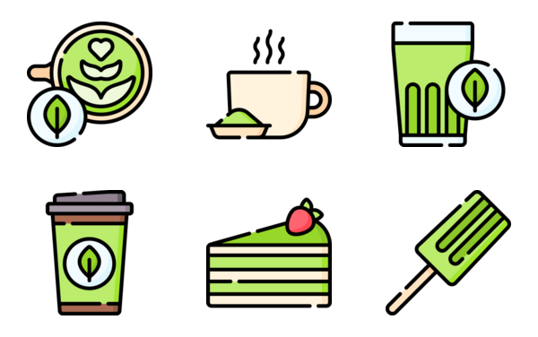 matcha tea meal