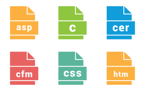 Website file formats Website file formats