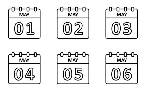 calendar of may