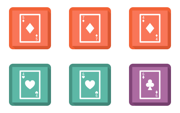 playing poker cards