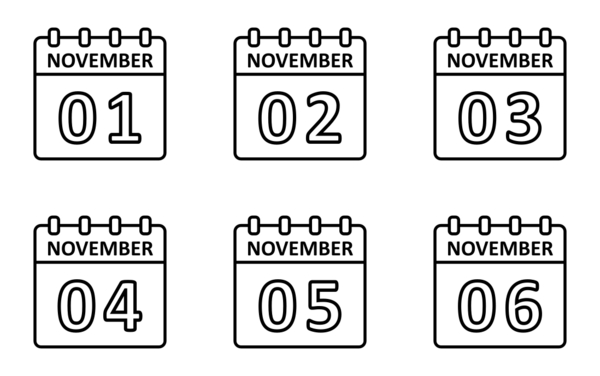 calendar of november