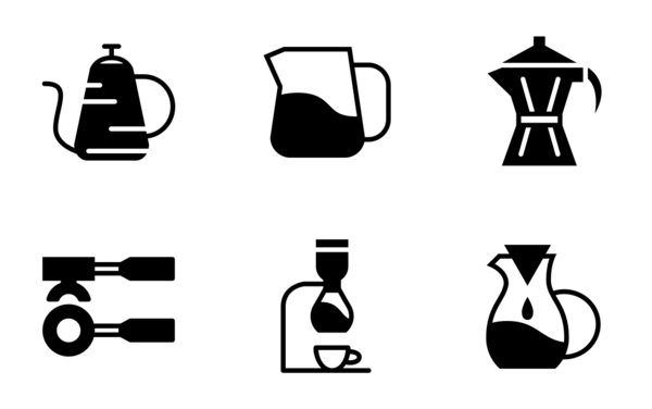 coffe glyph