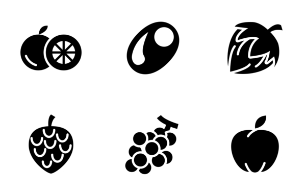 fruit glyph