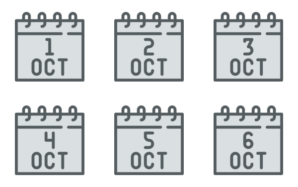 october calendar