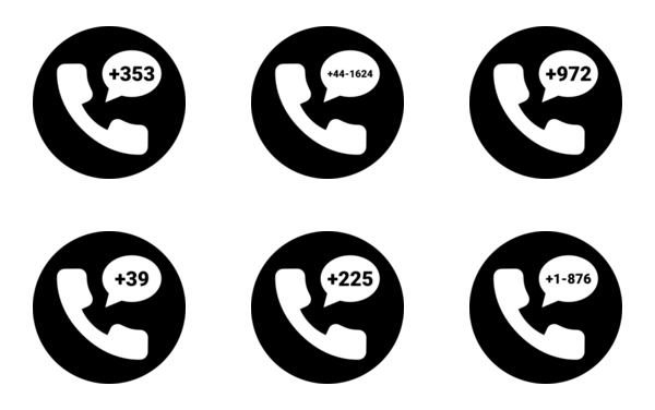 country dial code