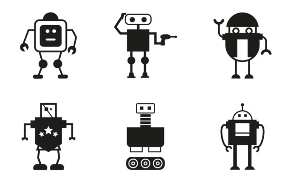 cute robot character