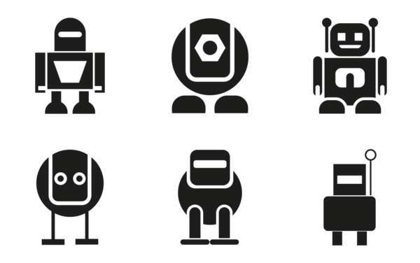 cute robot character