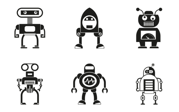 cute robot character cute robot character