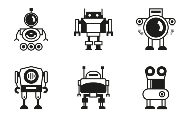 cute robot character