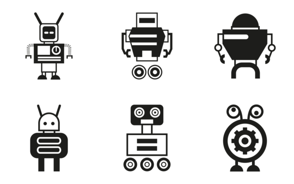 cute robot character