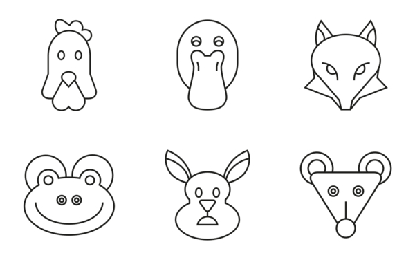 animal face animal face