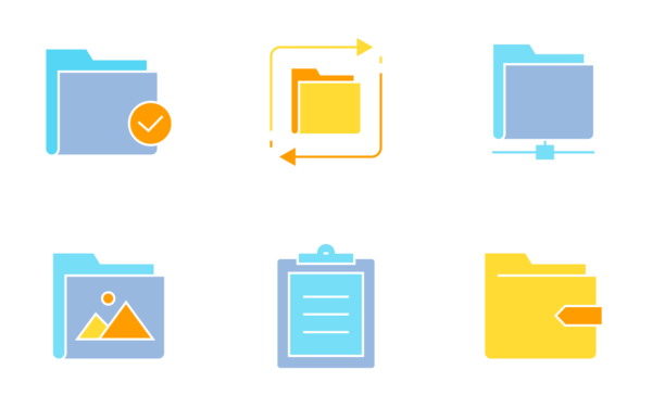Folder and document Folder and document