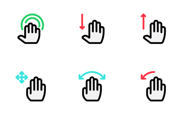 touch gestures