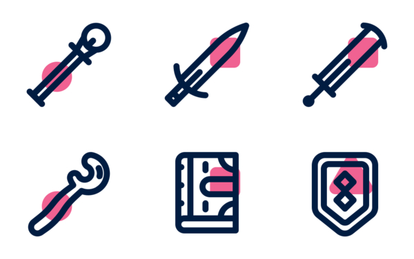 Rpg game outline filled