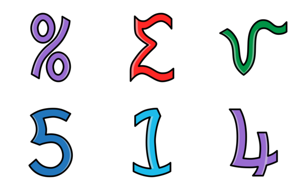 numbers and special characters