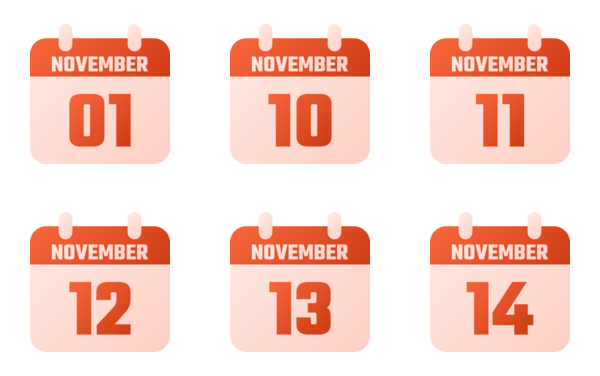 Calendar of November