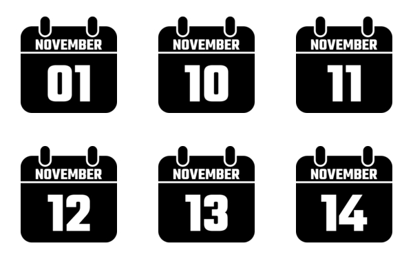 calendar of november