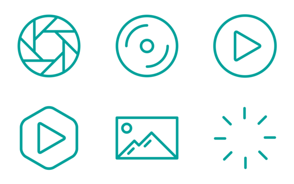 multimedia icons