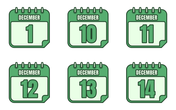 calendar of december