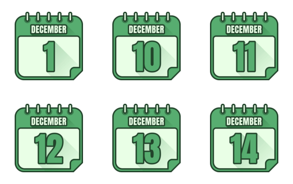 calendar of december