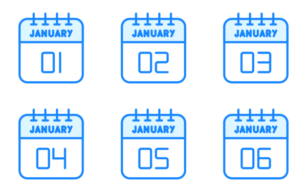 january calendar