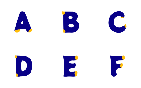 alphabets character