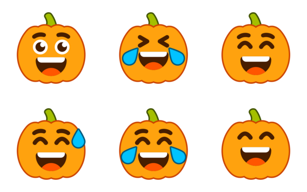 Pumpkin Emojis Halloween Special