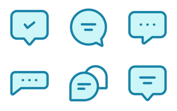 speech bubbles