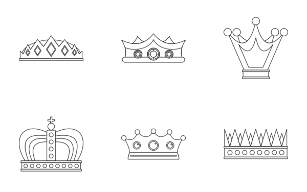 crown  outline