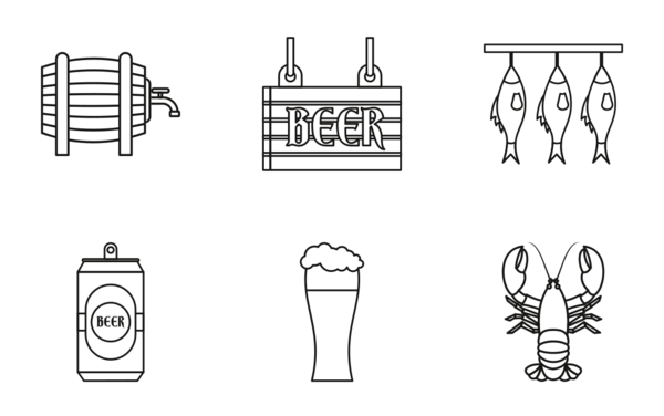 beer  outline