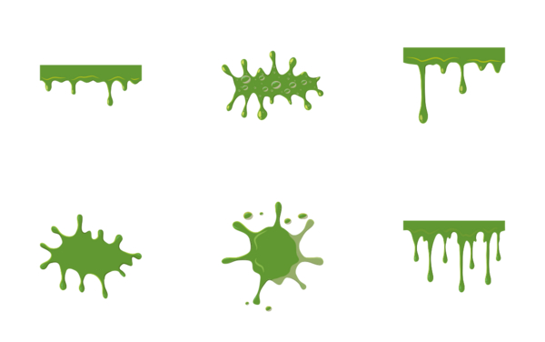 green slime  cartoon