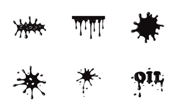 oil or petroleum  cartoon