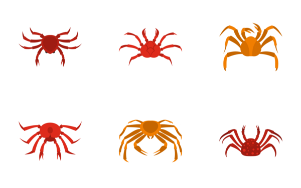 various crab