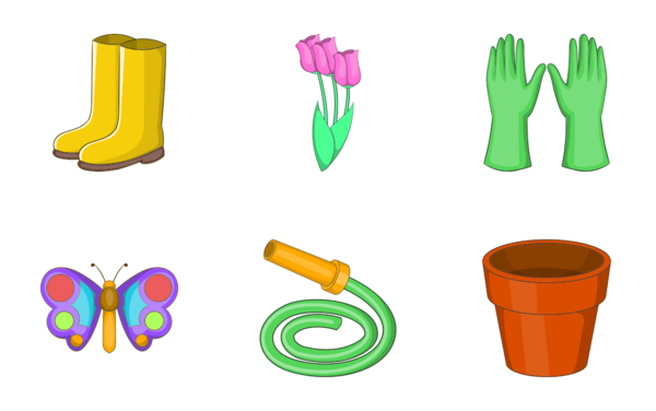 spring  cartoon style