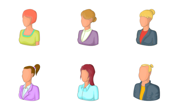 Different people  cartoon style Different people  cartoon style