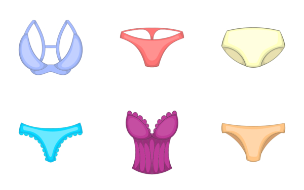 underwear  cartoon style