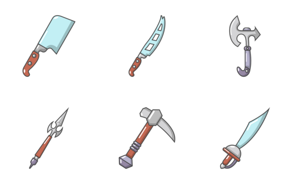 steel arms items